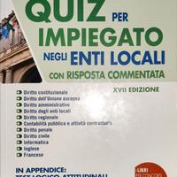 Libro Quiz per Impiegato Negli Enti Locali