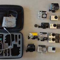 GoPro HERO7 , HERO4 , HERO3