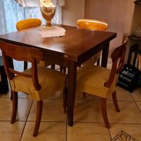 Tavolo apertura a libro 1mt.x1mt