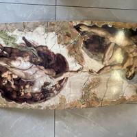 Quadro carta pietra  “Creazione di Adamo”