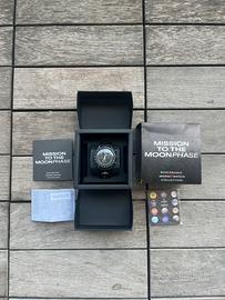 Orologio Omega x Swatch Mission to the moon phase