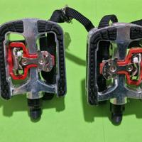 Pedali bici mtb aggancio sistema SPD