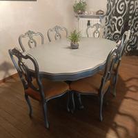 tavolo da 8 persone più 6 sedie 