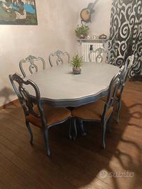 tavolo da 8 persone più 6 sedie 