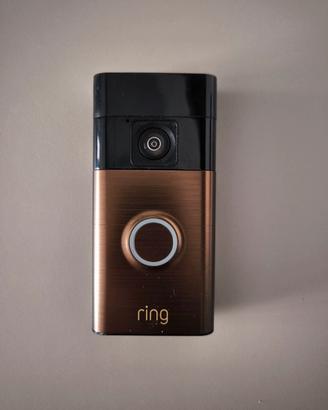 Ring video doorbell a batteria - venatian bronz