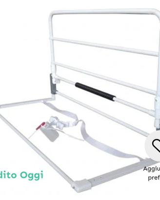 sponda anticaduta letto universale
