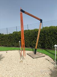 ombrelloni in legno 