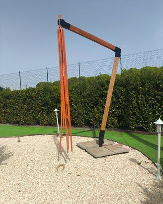 ombrelloni in legno 