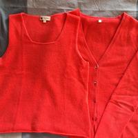 maglioncino coordinato kashmir caldo vintage