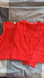 maglioncino coordinato kashmir caldo vintage