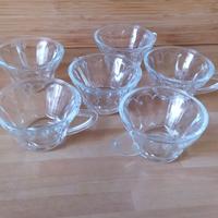 Tazze in vetro vintage