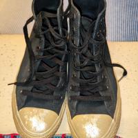 Converse all Star edizione speciale nere/argento 