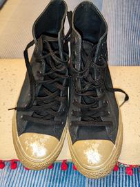 Converse all Star edizione speciale nere/argento 