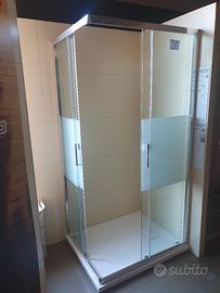 Box doccia Cee Art Samo ad angolo ante scorrevoli
