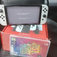 Nintendo Switch OLED Bianca Perfetta + Acc+gioco