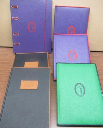 6x Quaderni Trussardi vintage