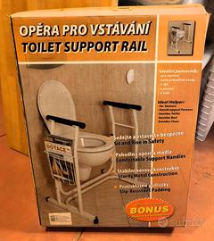 supporto per wc con portariviste