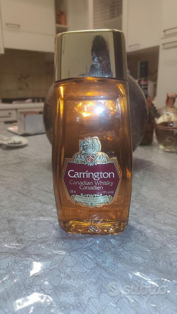 Carrington Canadian Whisky 1982 vintage - Collezionismo In vendita