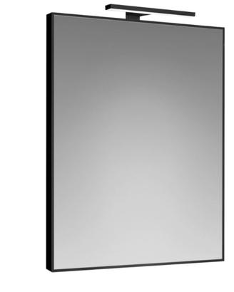 Specchio nero 60x80cm (lxh) filo lucido reversibi