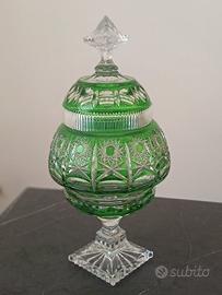 caramelliera in cristallo vintage