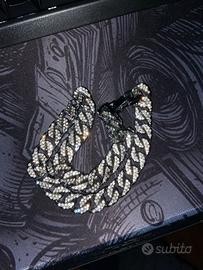 Collana cubana rapper super luccicante