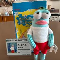 Pop Mart Bikini Bottom originali cool fish