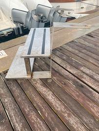 Scaletta barca banchina