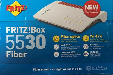 Router WiFi  fritzbox 5530