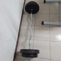 Bilanciere ez con pesi 