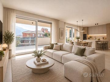Appartamento di 166 m² con 4 locali e box auto a L