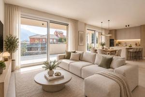 Appartamento di 166 m² con 4 locali e box auto a L