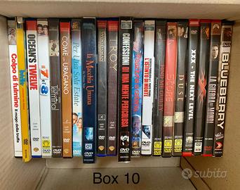 (Box 10 - 11) Film dvd ex-noleggio