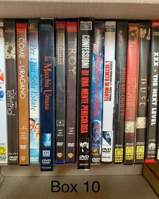 (Box 10 - 11) Film dvd ex-noleggio