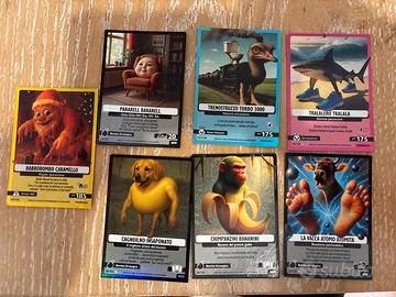 Lotto Carte Skifidol Brainrot - 7 speciali