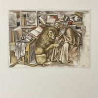 Renato Guttuso litografia