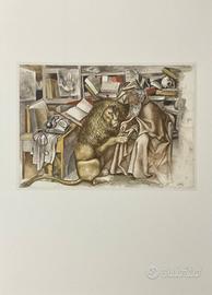 Renato Guttuso litografia