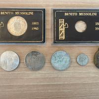 Medaglie commemorative Benito Mussolini