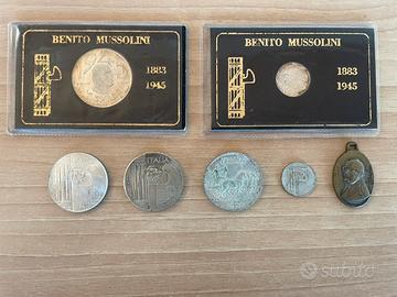 Medaglie commemorative Benito Mussolini