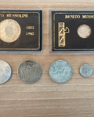Medaglie commemorative Benito Mussolini