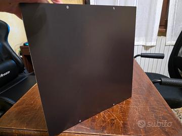 Piatto per stampante 3D 8mm in alluminio più PEI