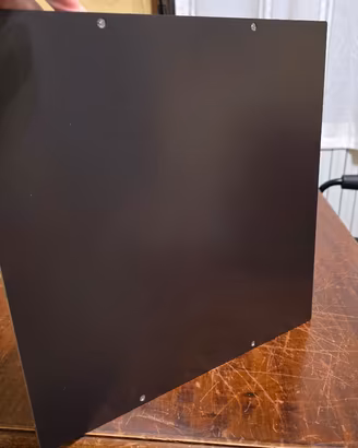 Piatto per stampante 3D 8mm in alluminio più PEI
