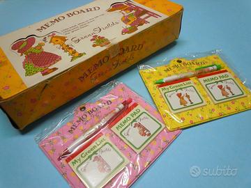 2x Memo set GREEN HILLS Fields Ribbon Japan 1981