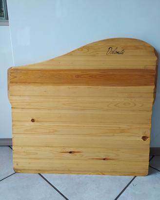 asse in legno per lavatoio 