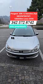 Peugeot 206 benzina/GPL
UNICO PROPRIETARIO  NEOPAT
