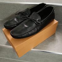 Gommino Tod's ORIGINALE pelle nera con fiocchetto