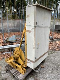 Argano e quadro elettrico per gru FM 12.45 City