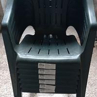 Sedie da giardino Piona Verde