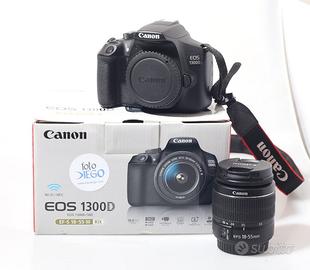FOTOCAMERA DIGITALE REFLEX CANON 1300D + 18-55 III
