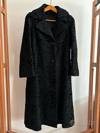 Pelliccia agnellino persiano nero