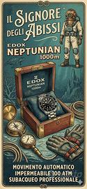 Edox Neptunian Automatic Ref. 80120-3NM-NIN